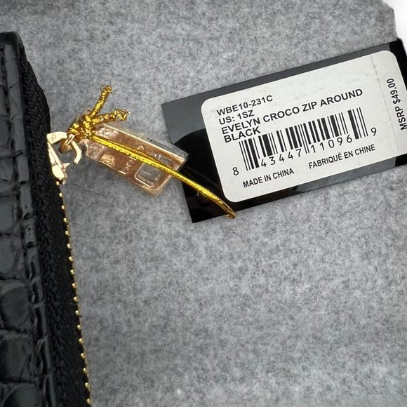 NWT Bebe Evelyn Zip Around Wallet - Picture 5 of 7
